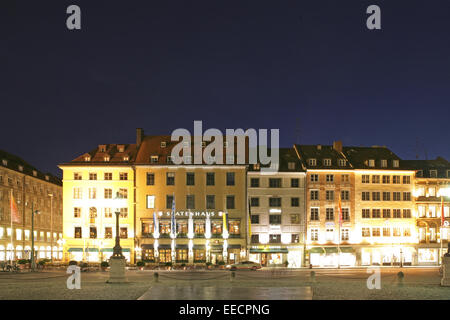 Deutschland, Sueddeutschland, Bayern, Oberbayern, München, Baureferat, Stadtansicht, Sehenswuerdigkeit, Sehenswuerdigkeit Stockfoto