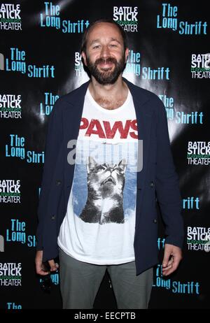 Premiere von The lange Beichte am Rattlestick Playwrights Theater - Ankünfte.  Mit: Chris O'Dowd wo: New York, New York, Vereinigte Staaten von Amerika bei: 14. Juli 2014 Stockfoto