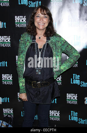 Premiere von The lange Beichte am Rattlestick Playwrights Theater - Ankünfte.  Mitwirkende: Karen Allen wo: New York, New York, Vereinigte Staaten von Amerika bei: 14. Juli 2014 Stockfoto