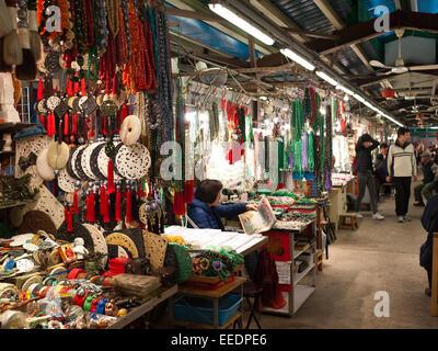 Hong Kong 2015 - Jade Markt in Kowloon Stockfoto