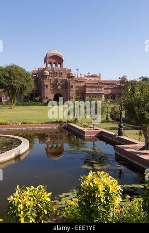 Indien, Rajasthan, Bikaner, Lalgarh Palace Stockfoto