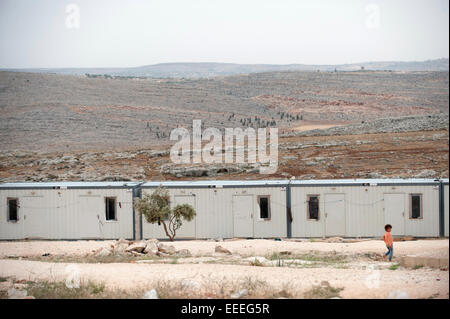 Bab al-Hawa, Syrien, Flüchtlingslager an der syrisch-türkischen Grenze Stockfoto