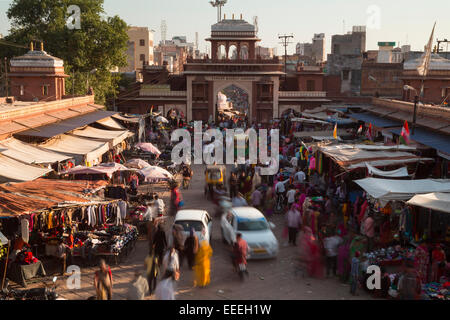 Indien, Rajasthan, Jodhpur, Sardar Markt Stockfoto