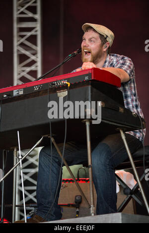 NOS lebendig (Optimus Alive) Festival 2014 - Tag 2 mit: Allen Stein wo: Lissabon, Portugal bei: 11. Juli 2014 Stockfoto