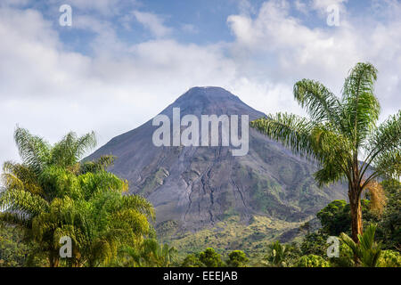 Vulkan Arenal in Costa Rica Stockfoto