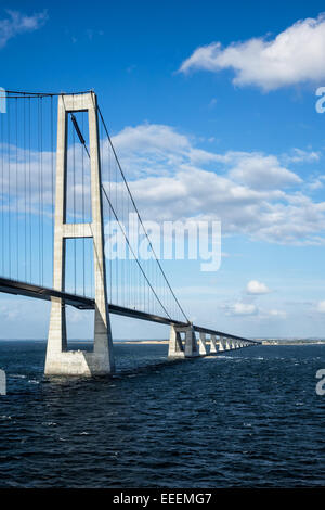 Öresund-Brücke zwischen Dänemark und Schweden Stockfoto