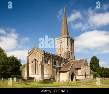 Großbritannien, England, Wiltshire, Vale of Pewsey, Bischof Cannings, St Mary die Jungfrau Kirche Stockfoto