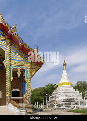 Thailand, Asien, Suedostasien, Tempelanlage, Sehenswuerdigkeit, Tourismus, Glaube, Religion, Buddha, Buddhismus, Spottschrift, Wat Ph Stockfoto