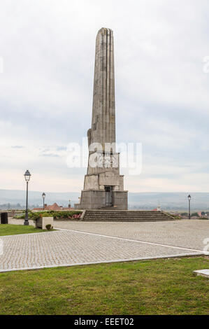 ALBA IULIA, Rumänien, Obelisk Horea, Closca und Crisan In Carolina weiße Festung Stockfoto
