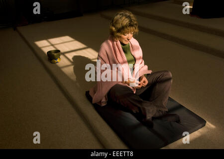 Gaia House Meditation Center, West Ogwell, Devonshire. Stockfoto