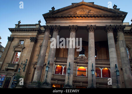 Theatre Royal in der Abenddämmerung, Newcastle Upon Tyne Stockfoto