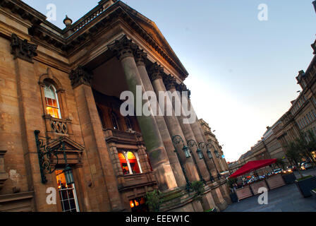 Theatre Royal in der Abenddämmerung, Newcastle Upon Tyne Stockfoto