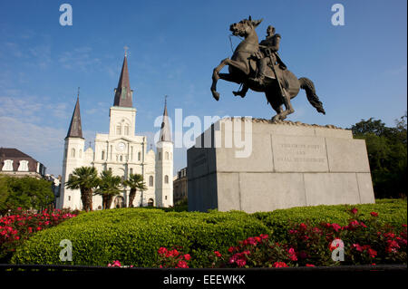 Jackson Square, New Orleans, Louisiana Stockfoto