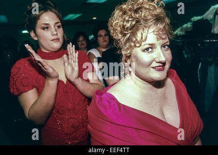 CHICAGO, IL-2 SEPTEMBER: Schönheitswettbewerb Miss Plus USA für größere Frauen Tagung in Chicago, Illinois am 2. September 1996. Stockfoto