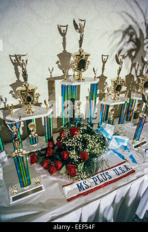 CHICAGO, IL-2 SEPTEMBER: Schönheitswettbewerb Miss Plus USA für größere Frauen Tagung in Chicago, Illinois am 2. September 1996. Stockfoto