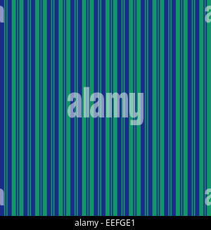parallele Linien, abstrakte Muster grün und blau Hintergrund Illustration Stockfoto