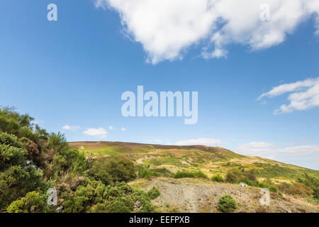 Pfad der Sidlaw Hügel in Angus, Schottland. Stockfoto