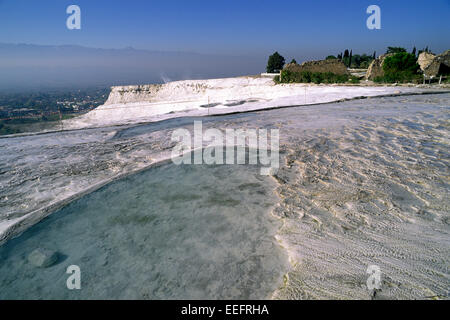 Pamukkale, Türkei Stockfoto