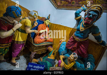 Angurukaramulla Tempel in Negombo Stadt nördlich von Colombo, Sri Lanka. Stockfoto