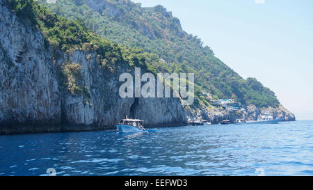 Grotta Azzurra Insel Capri-Neapel-Italien Stockfoto