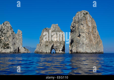 Insel Capri-Neapel-Italien Stockfoto
