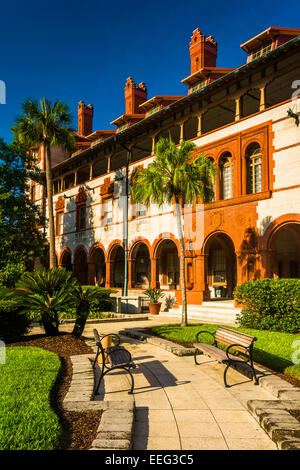 Ponce de Leon Hall am Flagler College, St. Augustine, Florida. Stockfoto