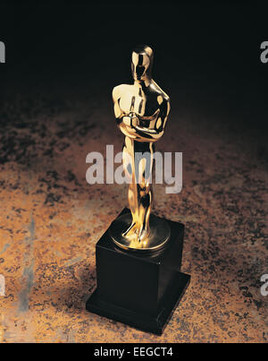 Hamburg, Deutschland, goldene Oscar-statue Stockfoto