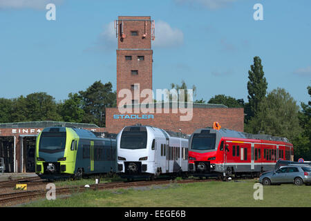 Berlin, Deutschland, Stadler Pankow GmbH Stockfoto