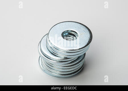 Unterlegscheiben Stockfoto