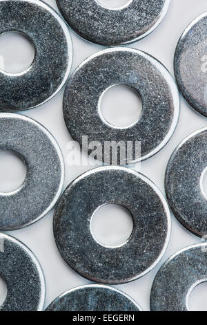 Unterlegscheiben Stockfoto