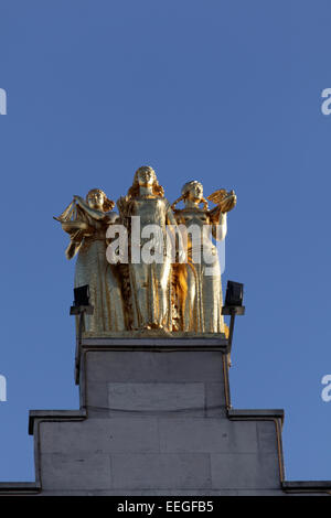 Die drei Grazien, Voix du La Nord, Place de General de Gaulle, Lille Stockfoto