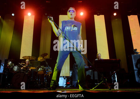 Deep Purple live in Konzert im Jazine Concert Hall Featuring durchführen: Ian Gillan Where: Zadar, Kroatien: 15. Juli 2014 Stockfoto