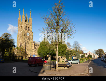 UK, Derbyshire, Tideswell, St.-Johannes-Kirche Stockfoto