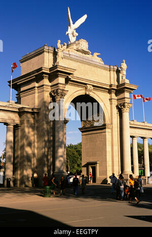 Fürsten Gates Canadian National Exhibition Toronto, Ontario, Kanada Stockfoto