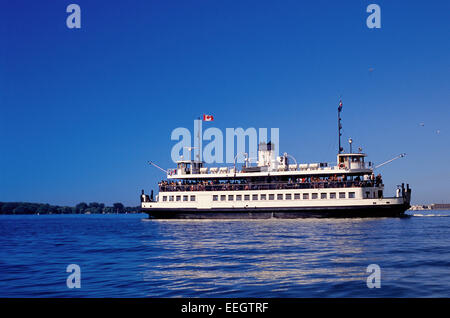 Toronto Island Fähre Harbourfront, Toronto, Ontario, Kanada Stockfoto