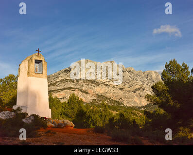 Montagne Sainte-Victoire Stockfoto