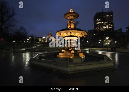 Brauer-Brunnen am Boston Common Stockfoto