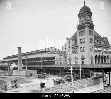 Richmond, Virginia, Main Street Station, um 1900 Stockfoto