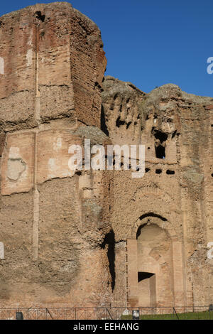 Caracalla-Thermen, antike römische Ruinen, in Rom, Italien Stockfoto