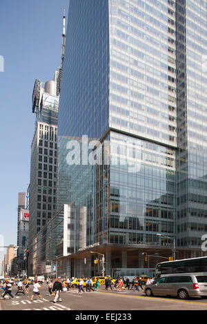 Bank von Amerika Turm und Wolkenkratzer, Midtown, 6th Avenue, Allee des Amerikas, Manhattan, New York, Usa, Amerika Stockfoto