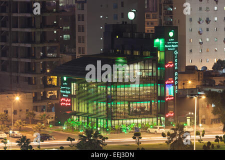 Green Apple Restaurant in Kuwait-Stadt Stockfoto