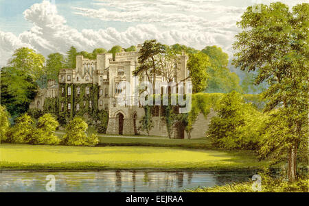 Kerls Cliffe House, Warwickshire, dargestellt durch Alexander Francis Lydon Stockfoto