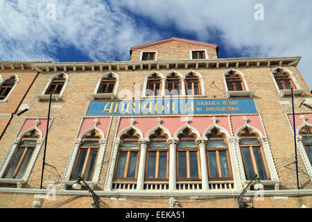 Palazzo Molin Adriatica Stockfoto