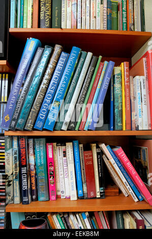 Bücherregale im Haus Stockfoto