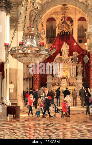 La Festa della Madonna della Salute, Basilica di Santa Maria della Salute Stockfoto