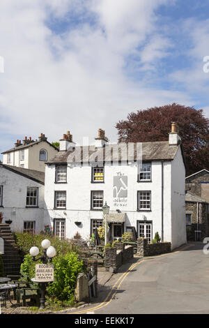 Das weiße Haus Restaurant und Hotel Robinson Platz, Bowness on-Windermere, Cumbria Stockfoto