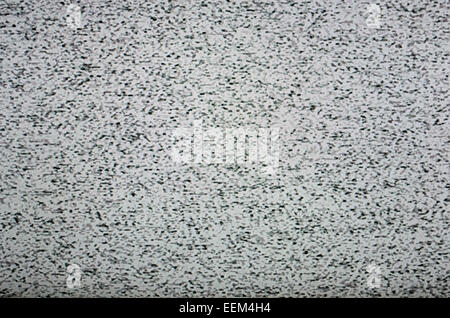 Fernsehen statische aufgrund mangelnder Sendesignal auf digitale Flüssigkristalle Display, Hintergrund Stockfoto
