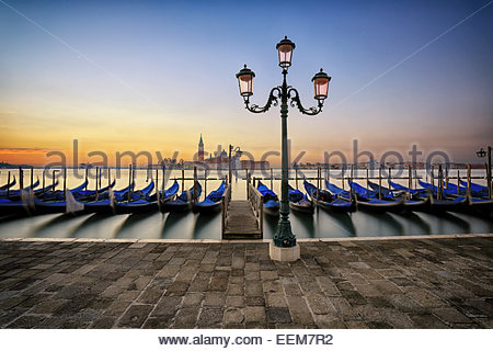 Italien, Venedig, Sunrise in der Stadt