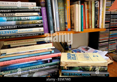 volle Bücherregale home Bibliothek Stockfoto, Bild: 37848501 - Alamy