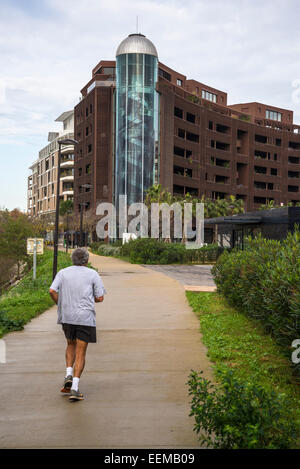 Hafengebäude Pallas, städtische Siedlung Port Marianne, Montpellier, Frankreich Stockfoto